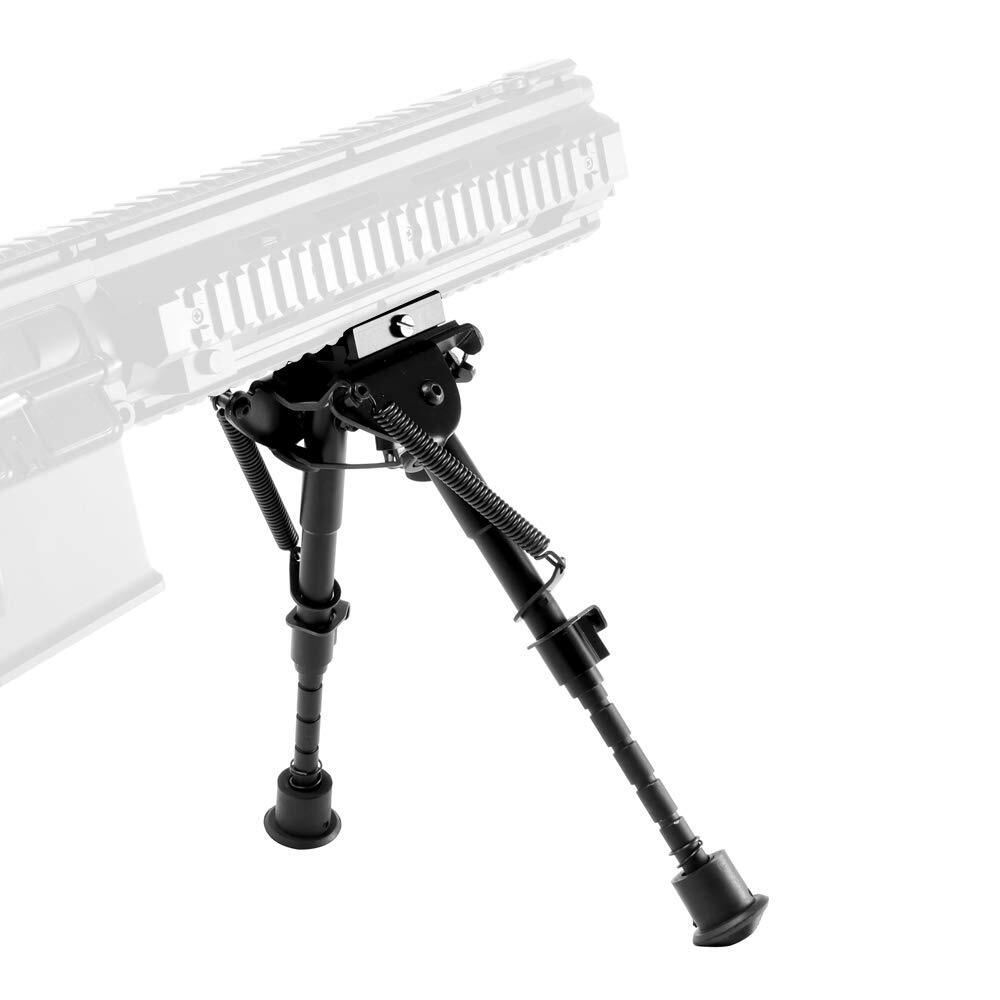 Rifle Bipod 6"-9" Adjustable Folding Spring Back Tactical Bipod...