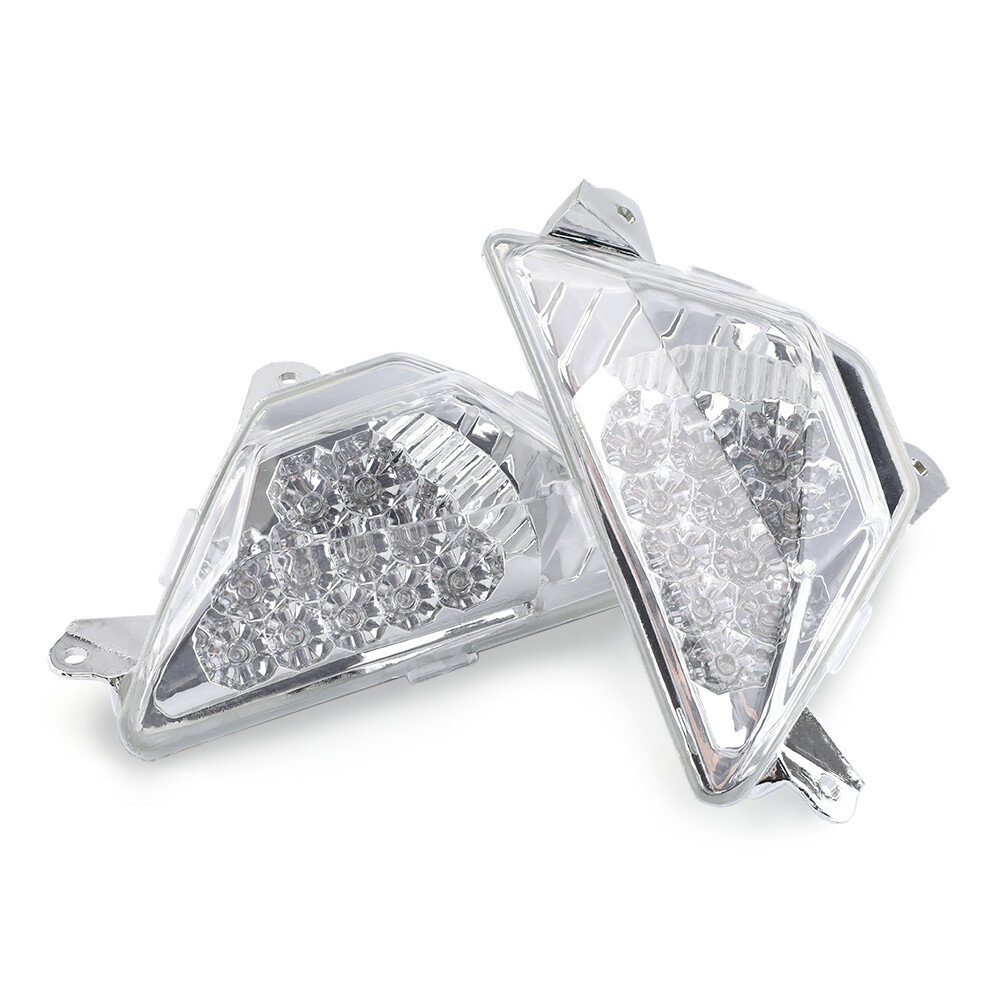 Front LED Turn Signals Lights For KAWASAKI NINJA 250 300 400 650 1000 Ninja ZX6R