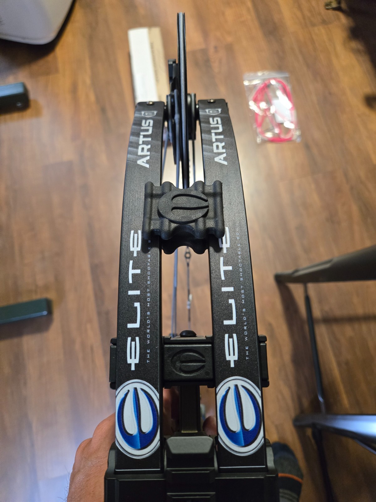 Elite Artus Right Hand Black 50-60# Bow