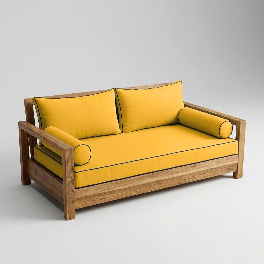 COVER ONLY STYLE 2 Mattress Pillow Daybed Porch Swing Contrast Trim Crib AD108
