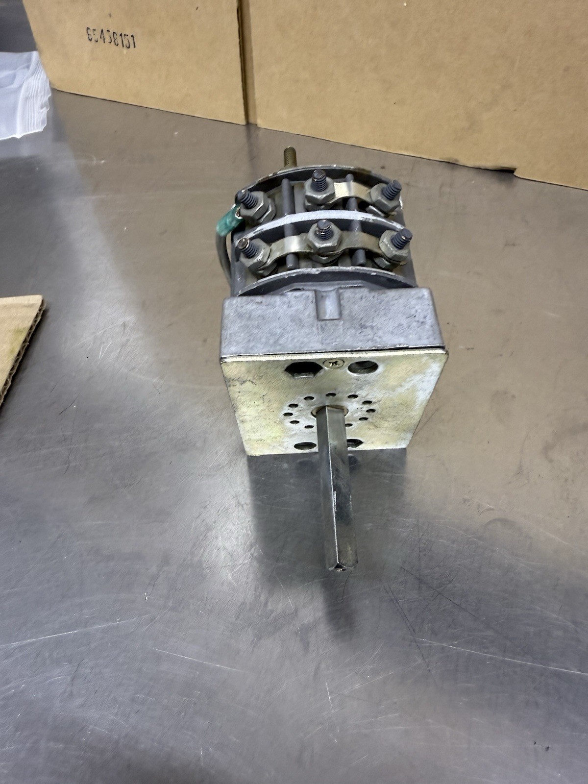 Westinghouse 505A702G04 4 Position Selector Switch Type W-2 600V Max Made In USA
