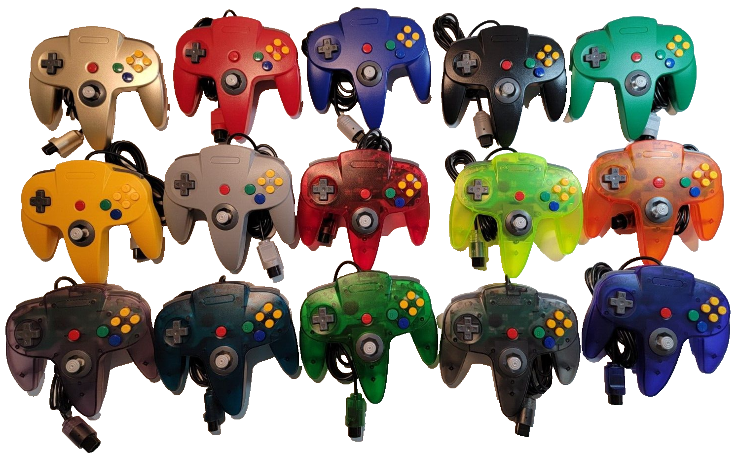 Nintendo 64 Controller N64 various colors