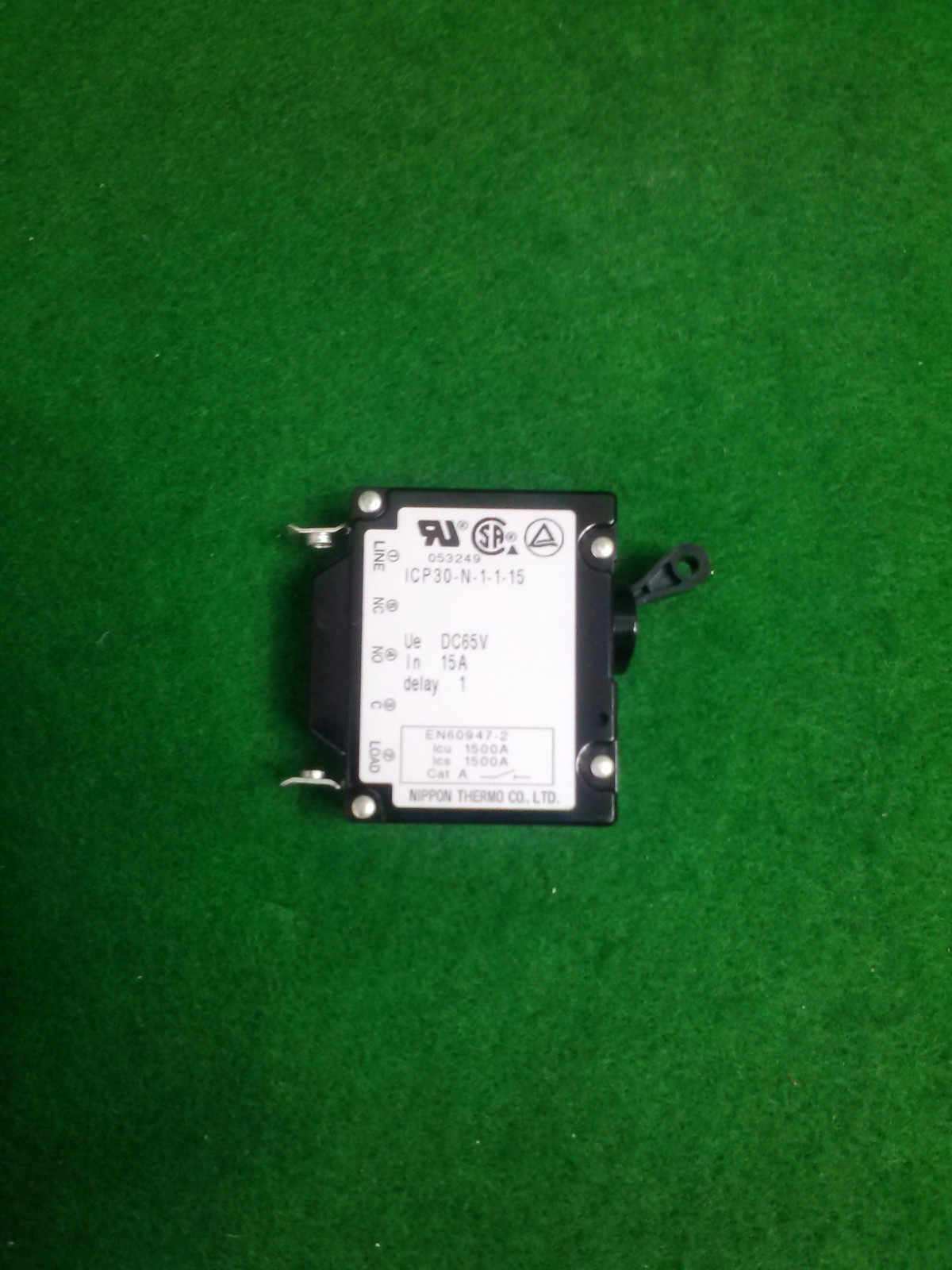 NIPPON THERMO ICP30-N-1-1-5 Circuit protector, 5A, USED