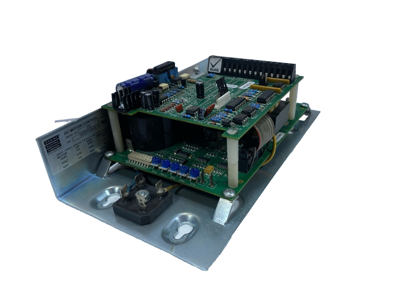 BODINE 850 DC MOTOR CONTROL BOARD 850 OVERNIGHT SHIPPING