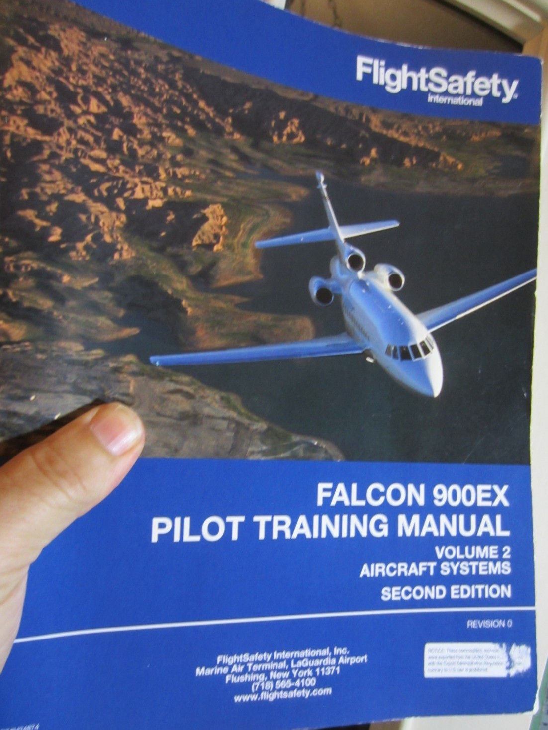 FLIGHTSAFETY AIRCRAFT PILOT TRAINING MANUAL AIRCRAFT SYSTEMS VOL 2 FALCON 900EX
