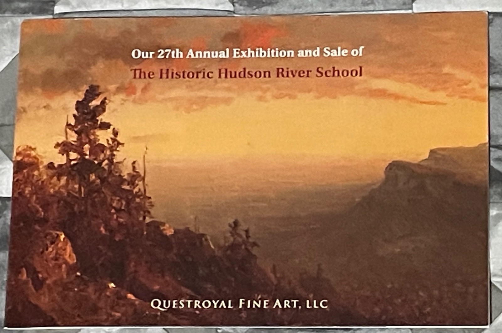27th Annual Sale / The Hudson River School / Catalog / 2026 / Questroyal / VG