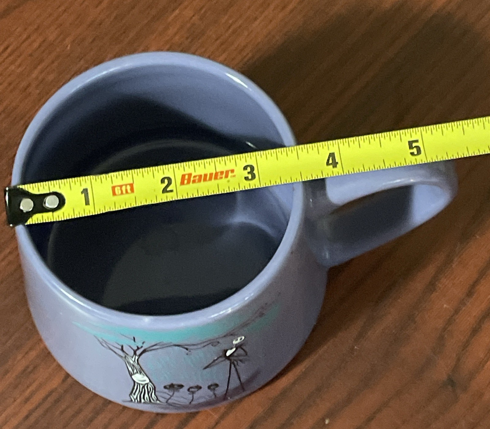 Disney Nightmare Before Christmas 14 oz Purple Tim Burton Mug