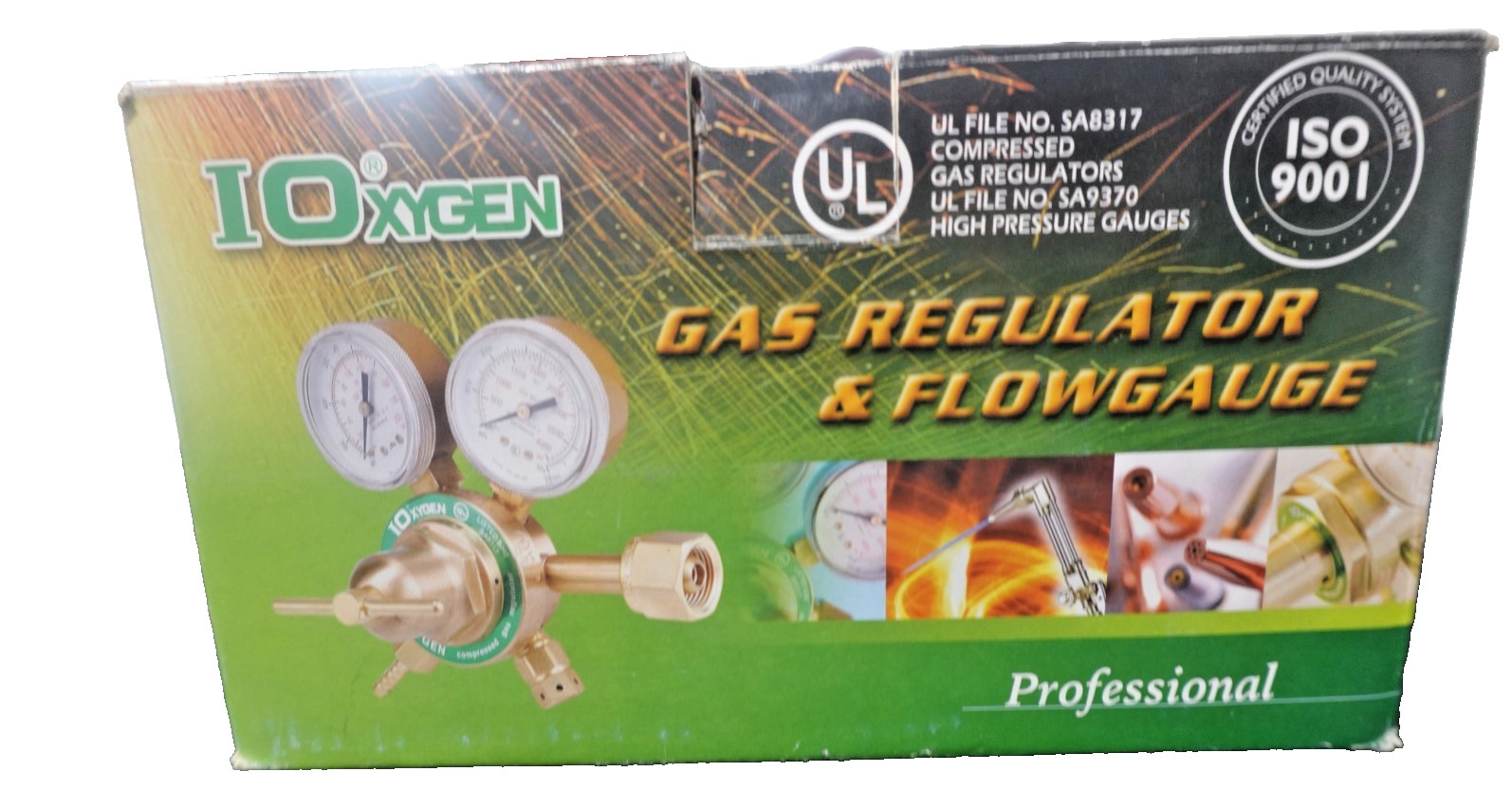 IOxygen GAS regulator and flow gauge