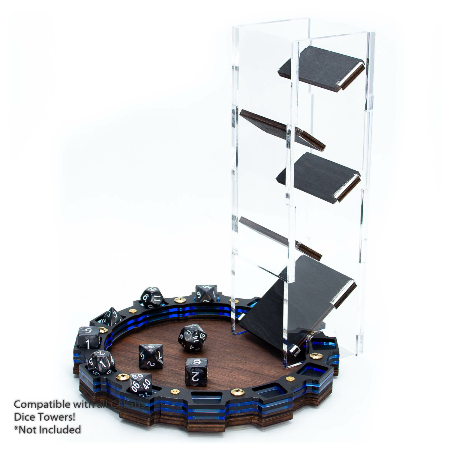 Sprocket Dice Tray ~ (color options) by C4Labs
