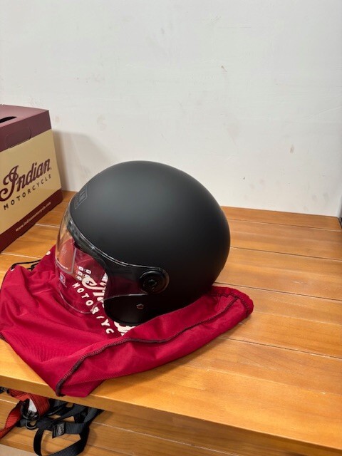 286139606- IMC MATTE JET HELMET BK LARGE