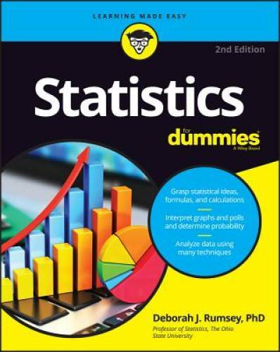 Statistics For Dummies - Paperback By Rumsey, Deborah J. - GOOD