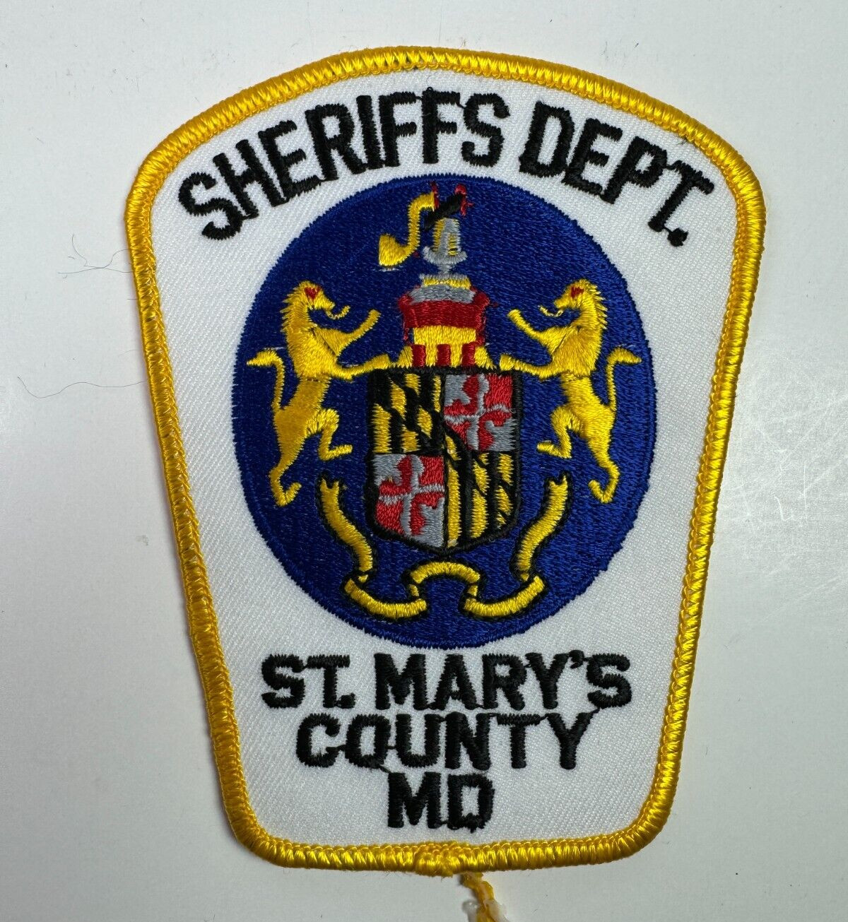 St Mary's County Sheriff Maryland MD Patch BB2