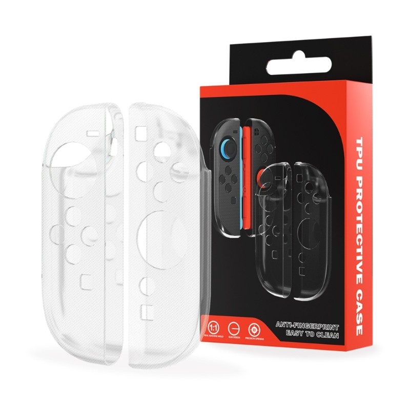 Controller Protector Soft TPU Shell Molded Cutout None Obscure Button for SW2