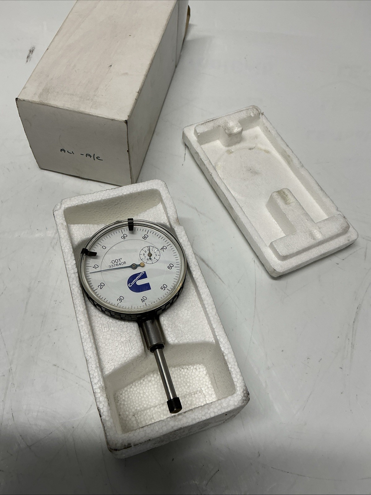 Cummins 3376408 Dial Indicator Gauge .001” W-427