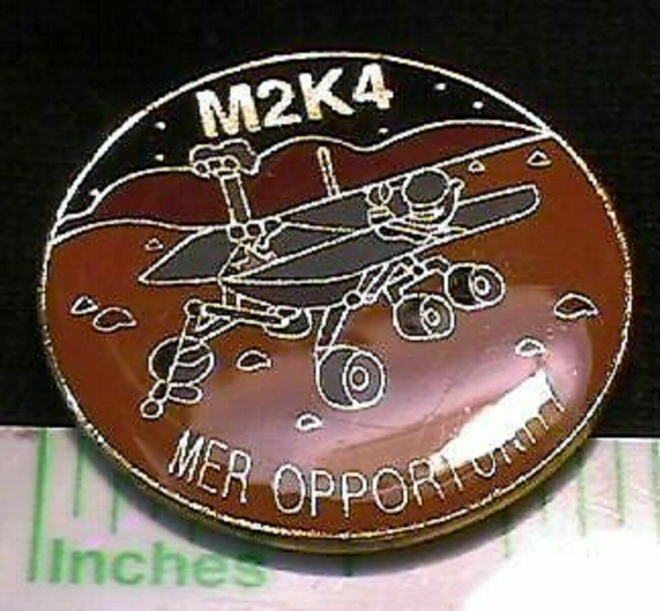 JPL NASA MARS 2020 vêlkrö PATCH: PERSEVERANCE ROVER w/MINI-HELICOPTER INGENUITY