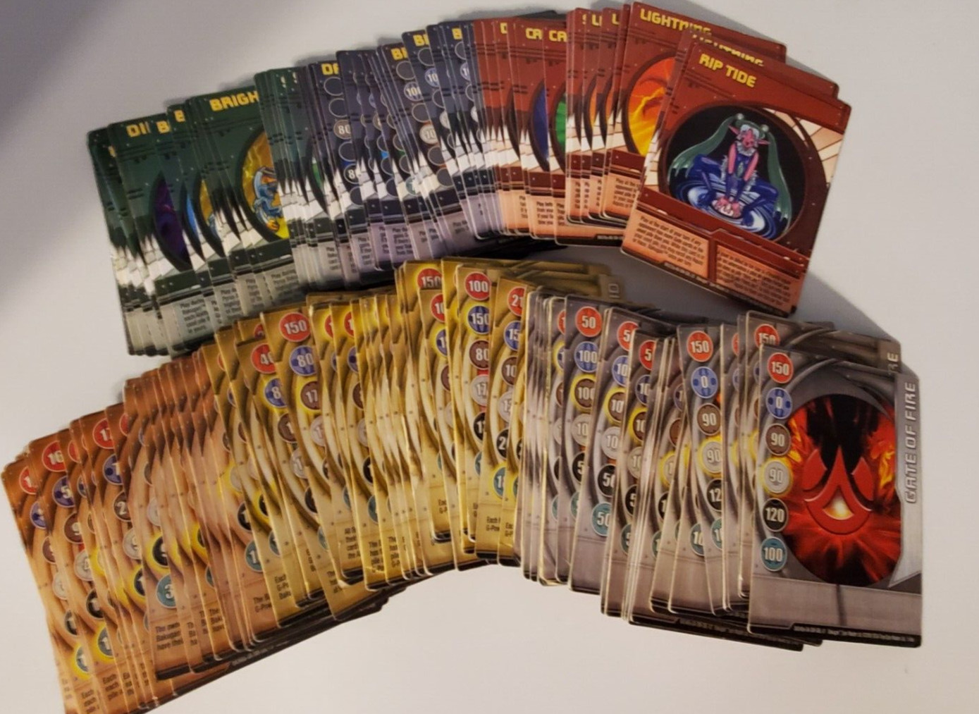 2008 Bakugan New Vestroia Series 1-48e Gate & Ability Game Cards - Your Choice