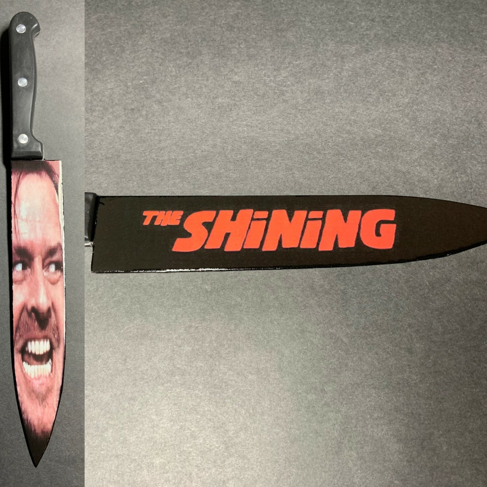 The Shining Stanley Kubrick Kitchen Knife With Sublimated Stand