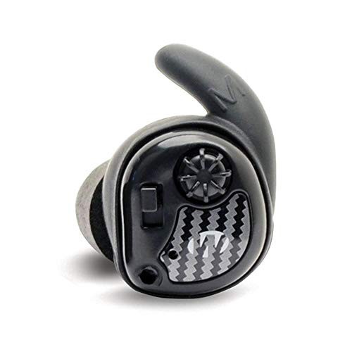 Wireless NRR25dB Electronic Sound Suppression Hearing Protection Earbuds Black