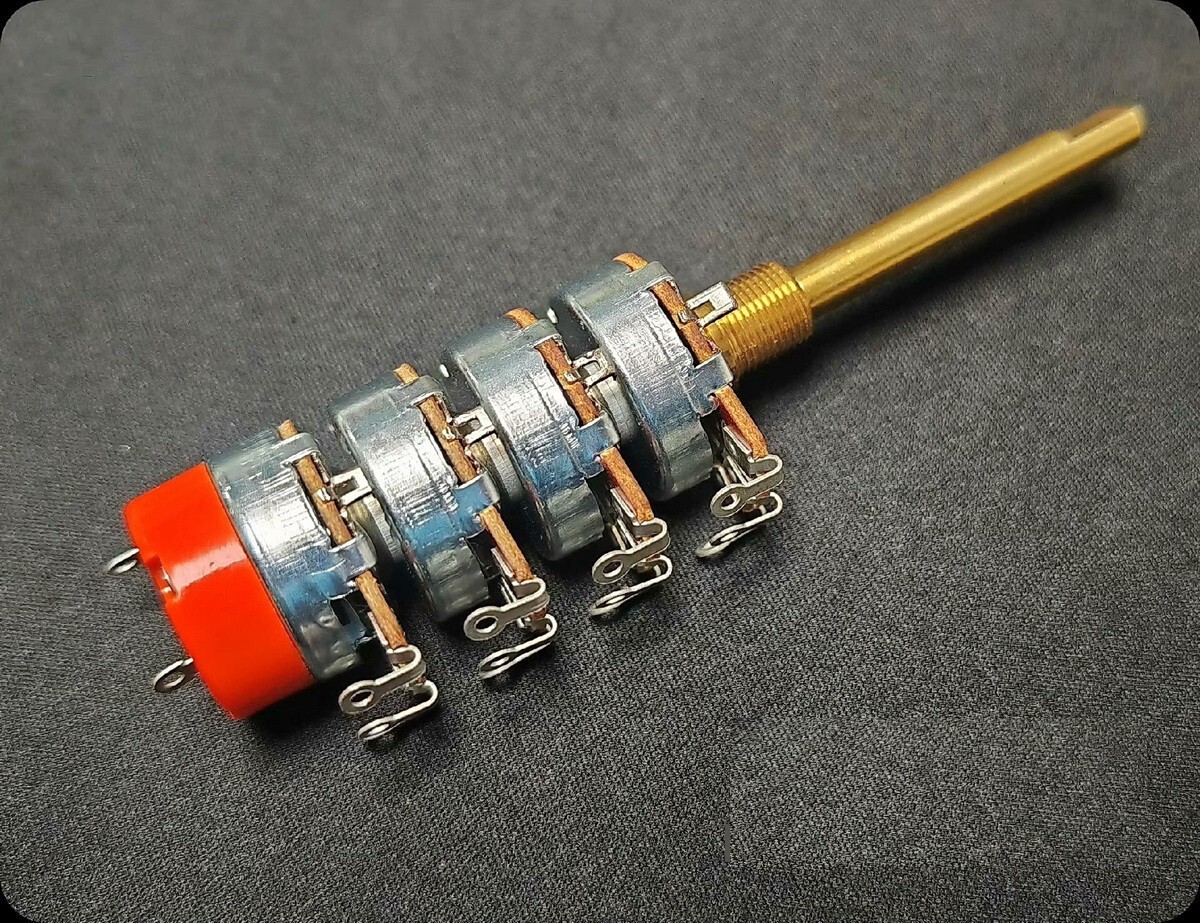 Volume control pot with power switch for McIntosh C20 preamplifier