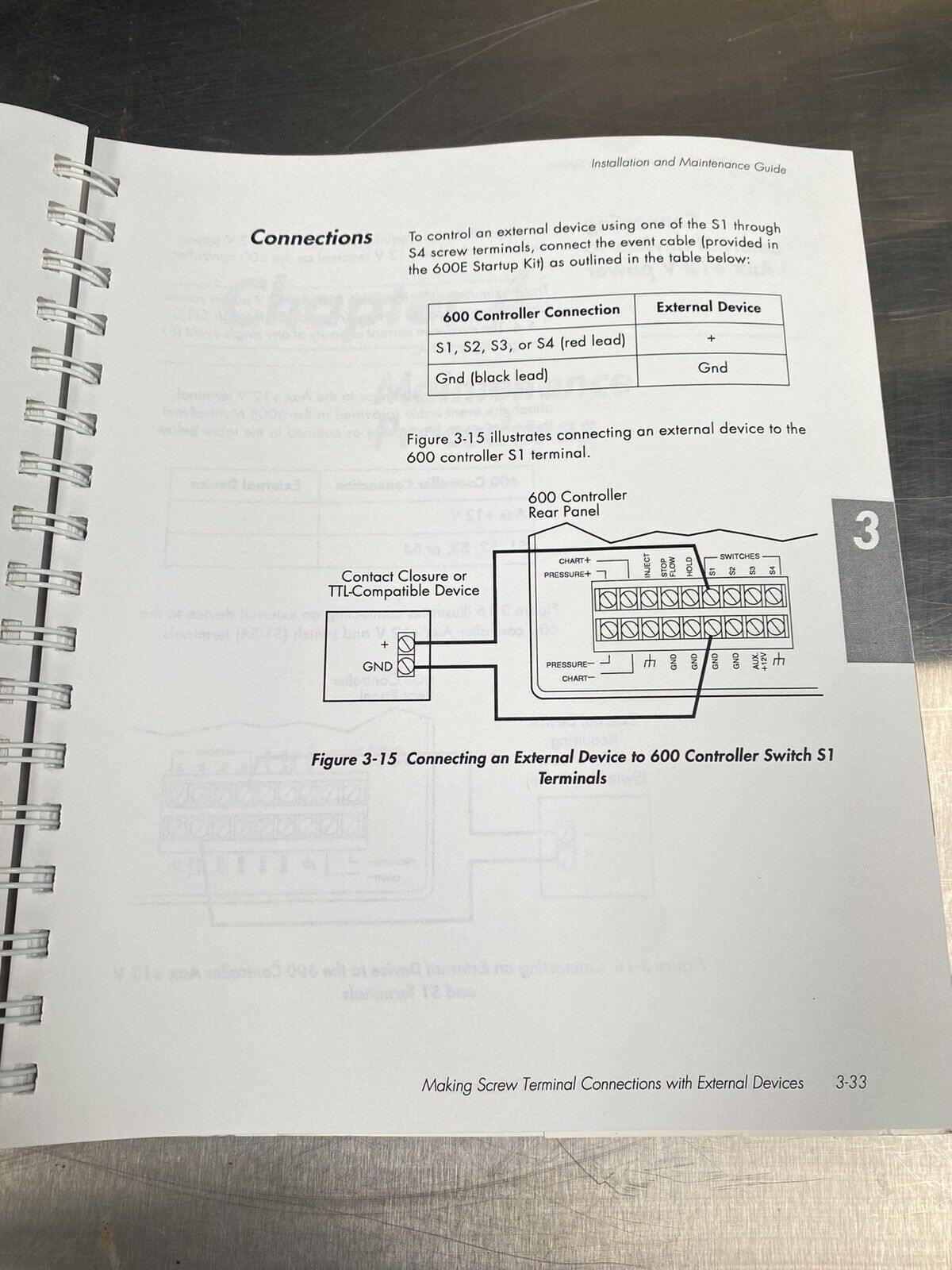Millipore Waters 600E Multisolvent Delivery System - Users Guide / Manual