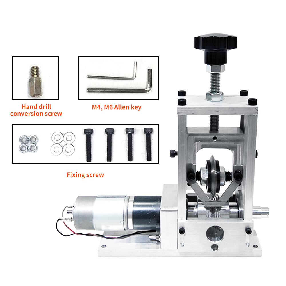 2 In 1 Electric & Manual Portable Wire Stripping Machine Powered Cable Stripper