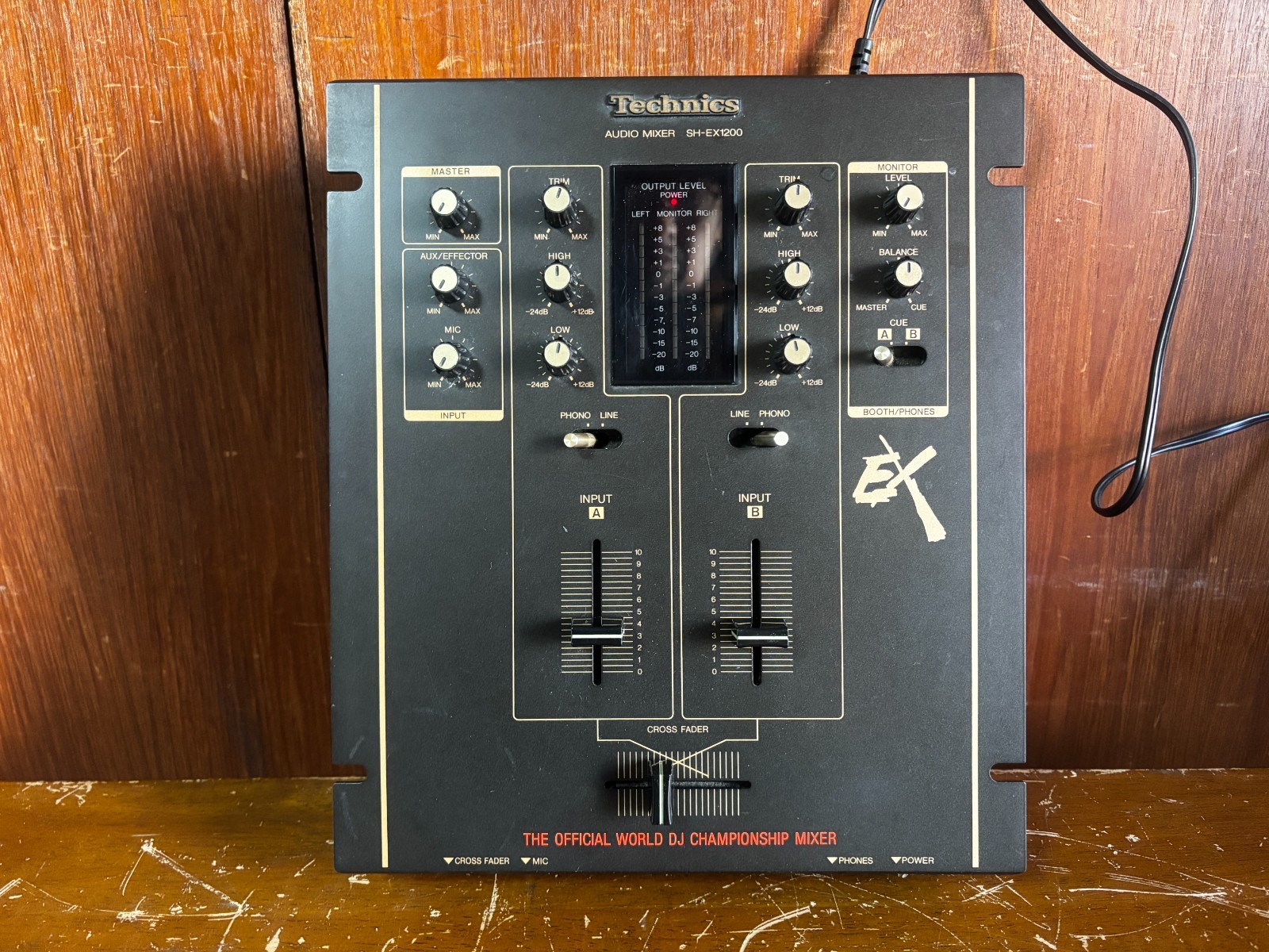 Technics SH-EX1200 SHEX1200 DMC Championship Mixer Black color SH-EX1200-K