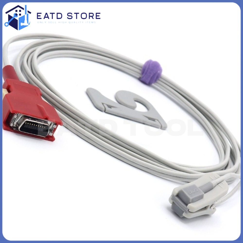NEW ZOLL X Series Compatible Ear Clip Spo2 sensor 9.8 ft 20Pin,Sino-K SP3315G
