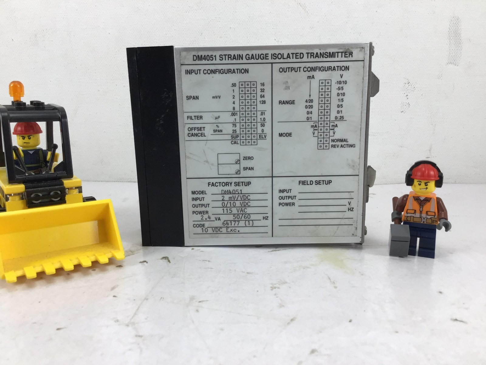 DM4051 - WILKERSON INSTRUMENTS - STRAIN GAUGE ISOLATED TRANSMITTER - **USED**