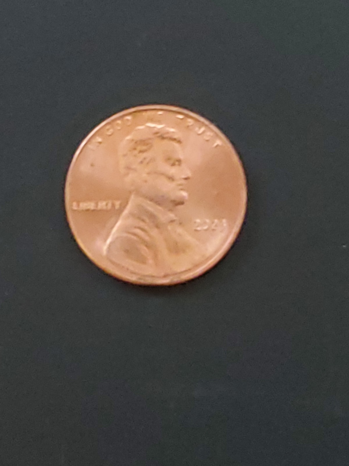 Error, Large Die Crack 2023 P cent w/ spiked Head error