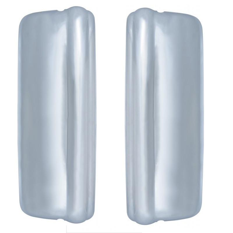 Volvo VNL 630 670 780 Chrome Mirror Protection Covers -Driver and Passenger Side