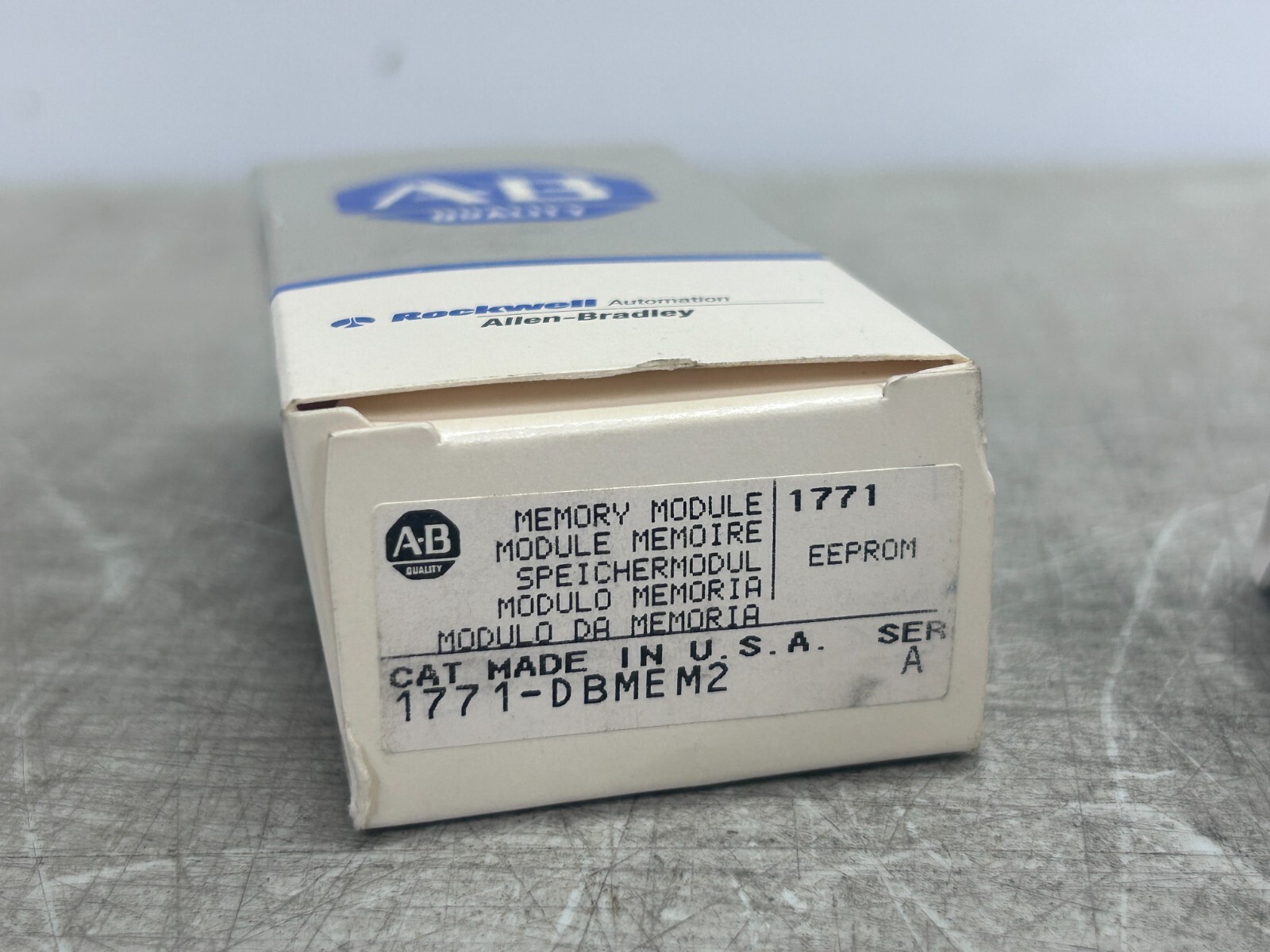 Allen-Bradley 1771-DBMEM2 32K Memory Module EEPROM Ser.A for PLC-5/20 NEW