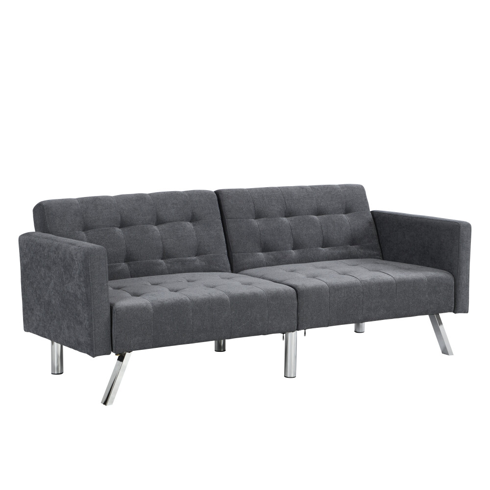 Convertible Folding Sofa Bed Lounge Couch Loveseat Sleeper Sofa with Armrests