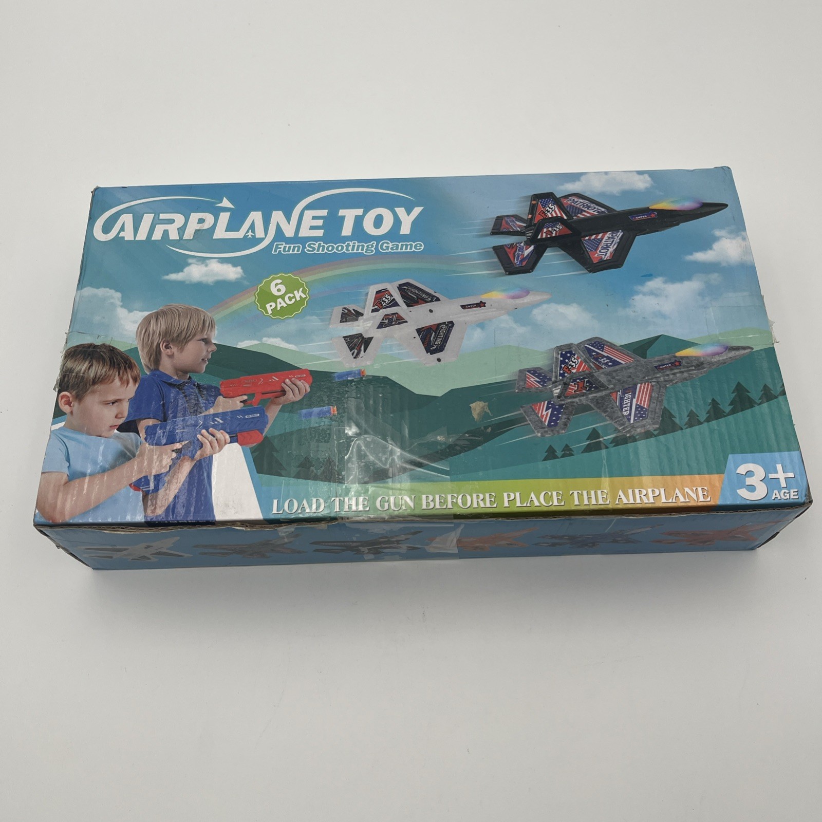 Airplane Shooting Toy 6 Pack