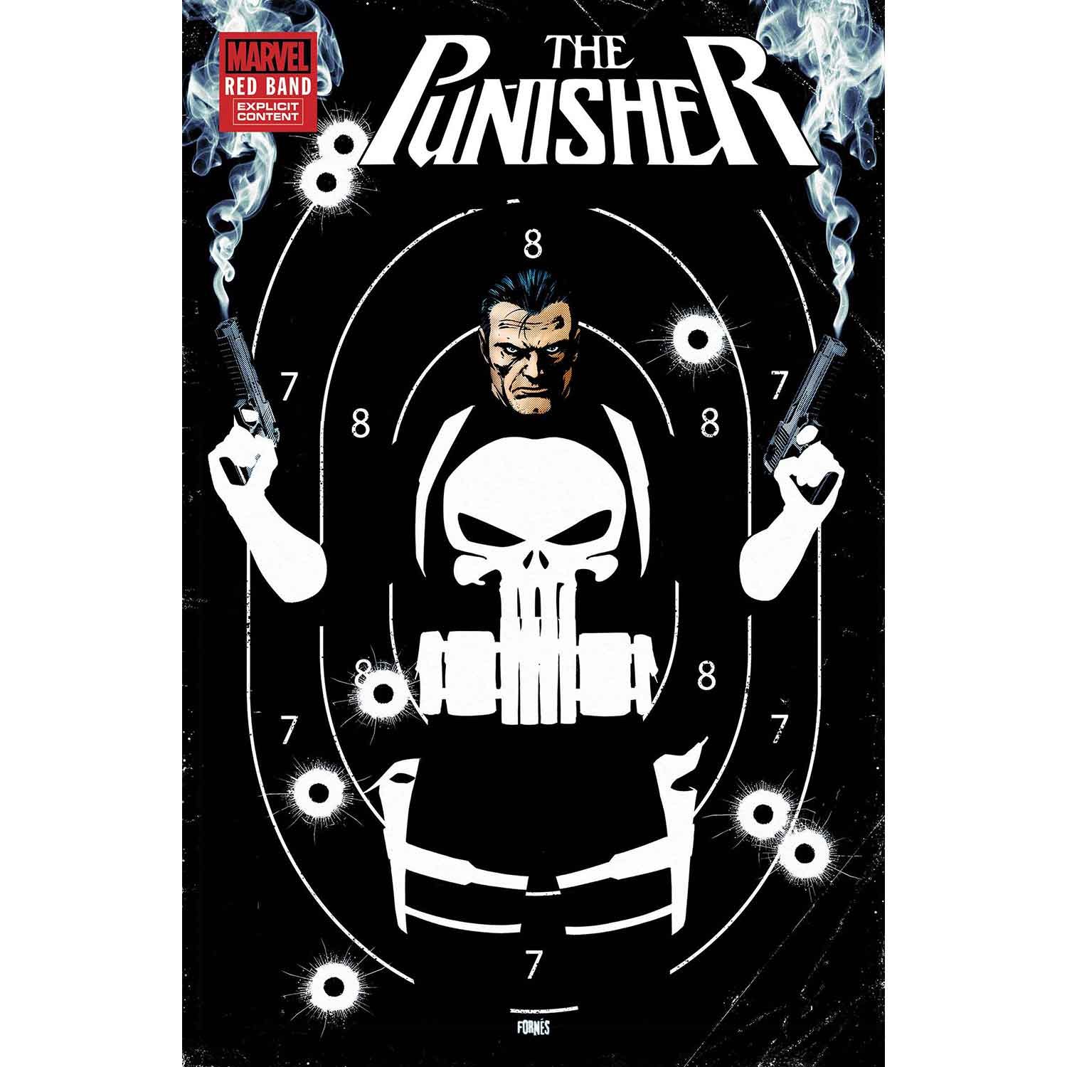 Punisher Red Band #5 Jorge Fornes Variant Marvel Comics