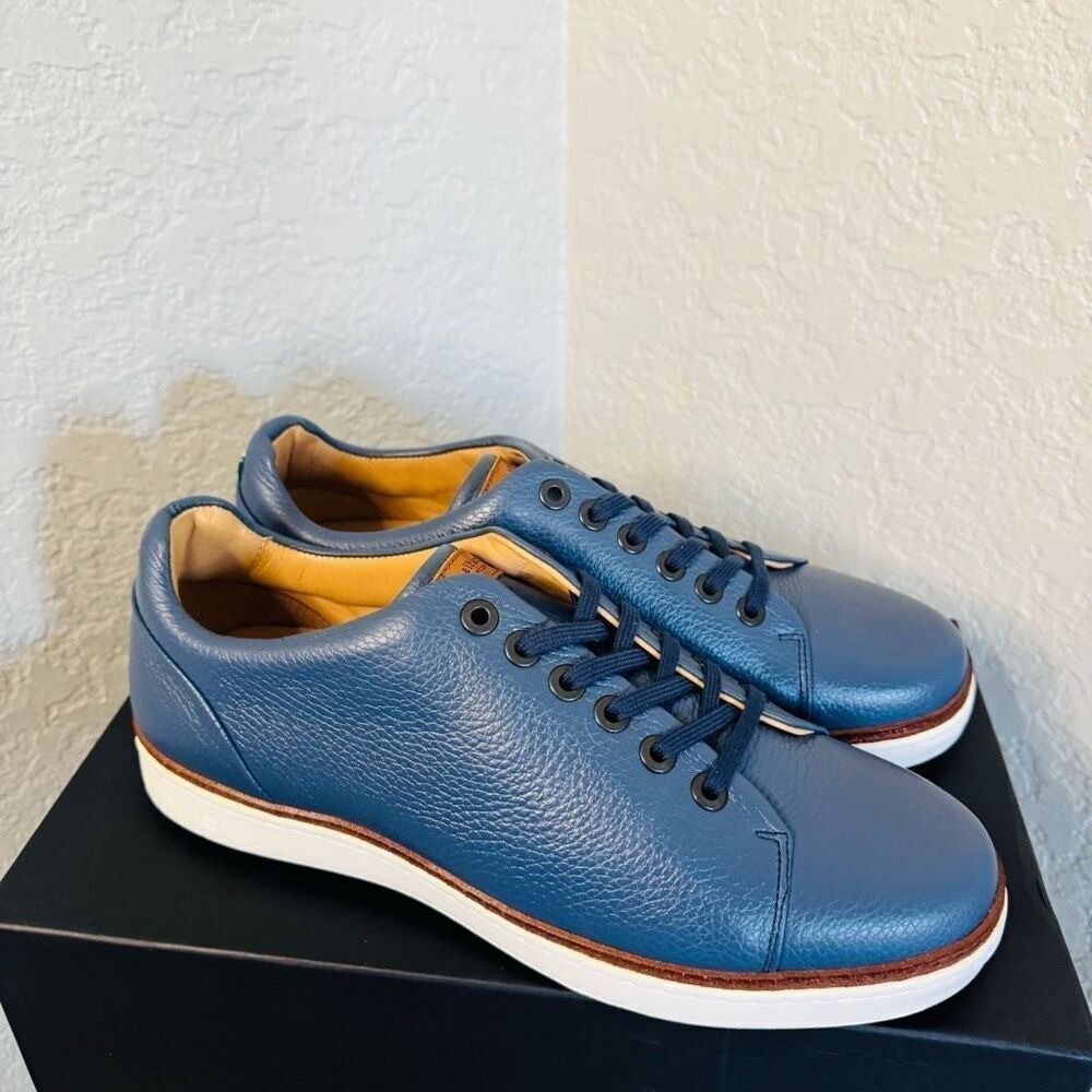 Royal Albartross PONTIAC V2 Spikeles Leather Welt Golf Shoe, Size 10, Blue NWT