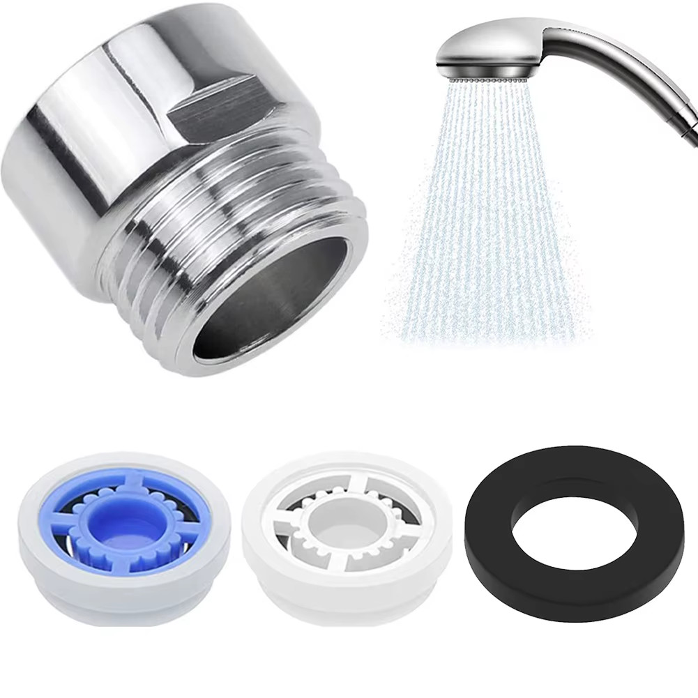 Shower Head Flow Control Valve Set Water Saver Device Flow Reducer Limiter 6 Dif