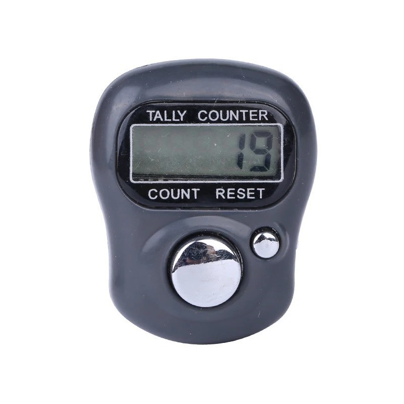 1PCS Mini Electronic Finger Counter Hand Tally Clicker Counter Ring Digital.