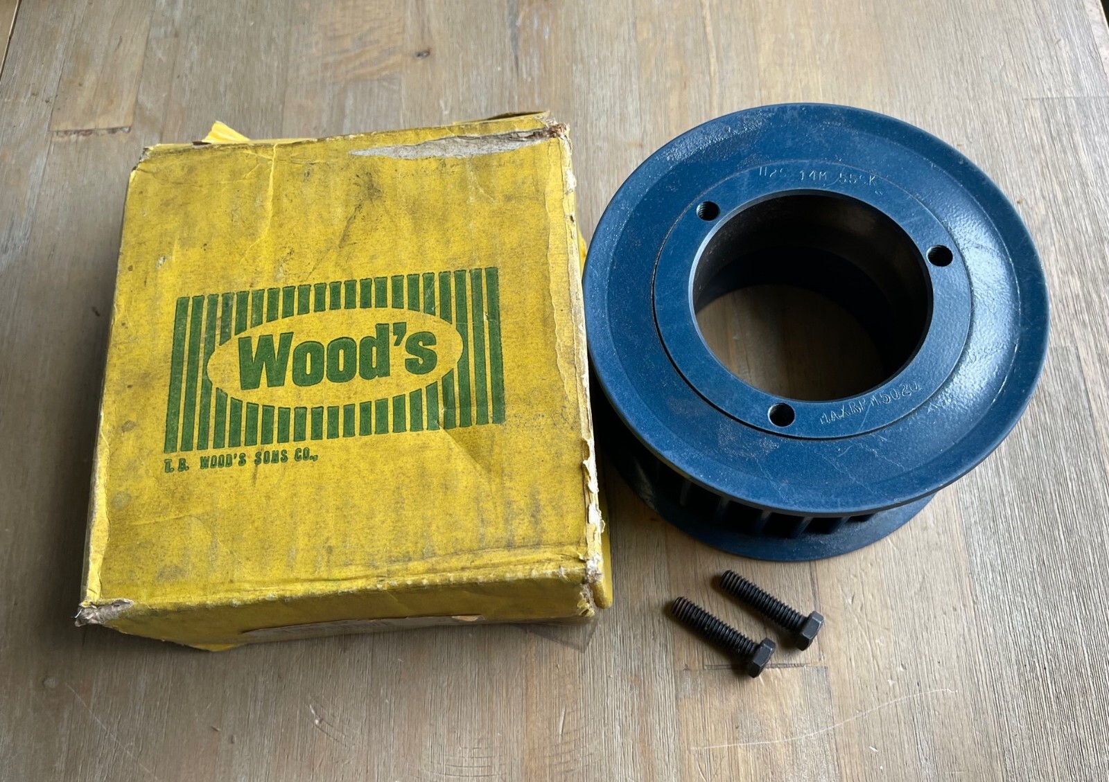 TB WOODS H2914M55SK BUSHED SHEAVE PULLEY H29-14M-55-SK MAX RPM 5020 NEW