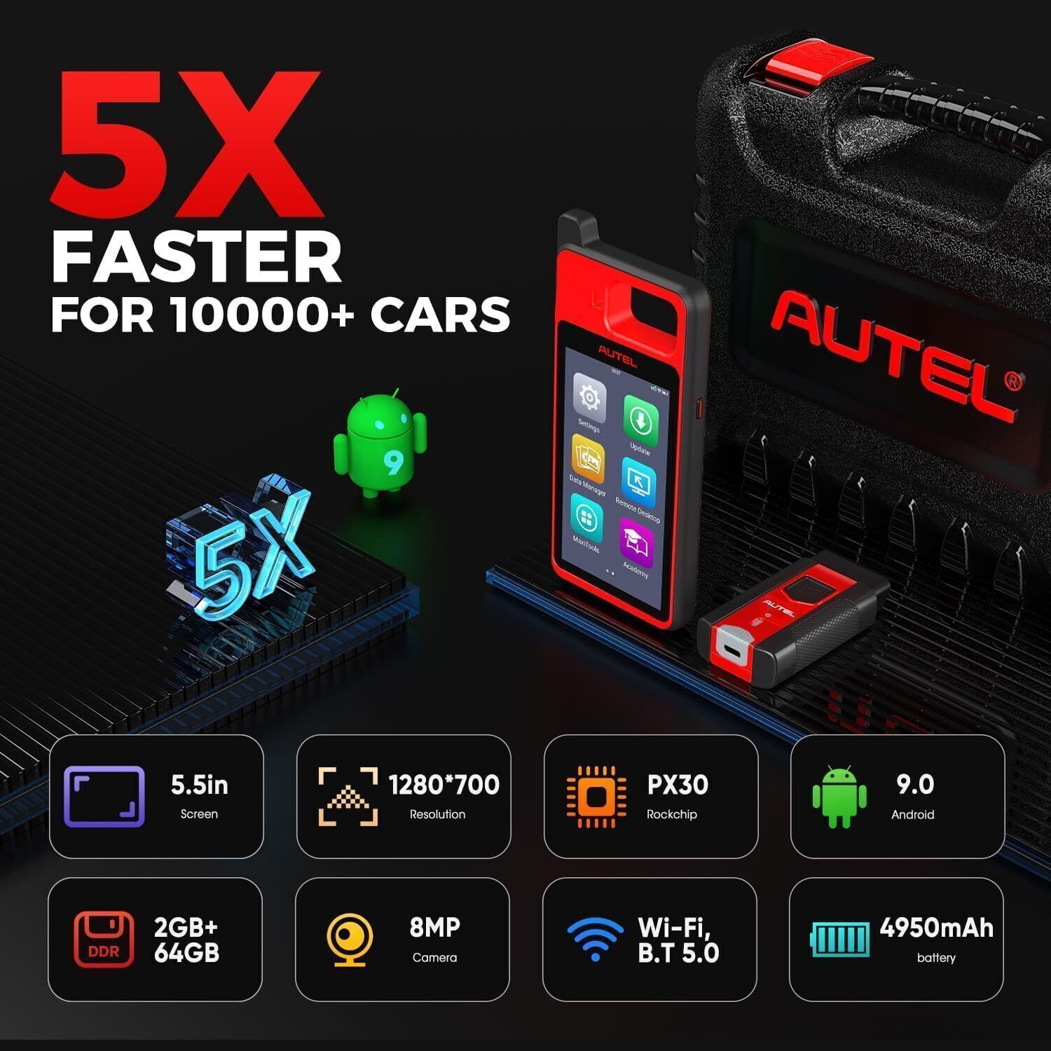 2025 Autel MaxiIM KM100 Key FOB PROGRAMMING Key Generation IMMObilizer 60sFaster