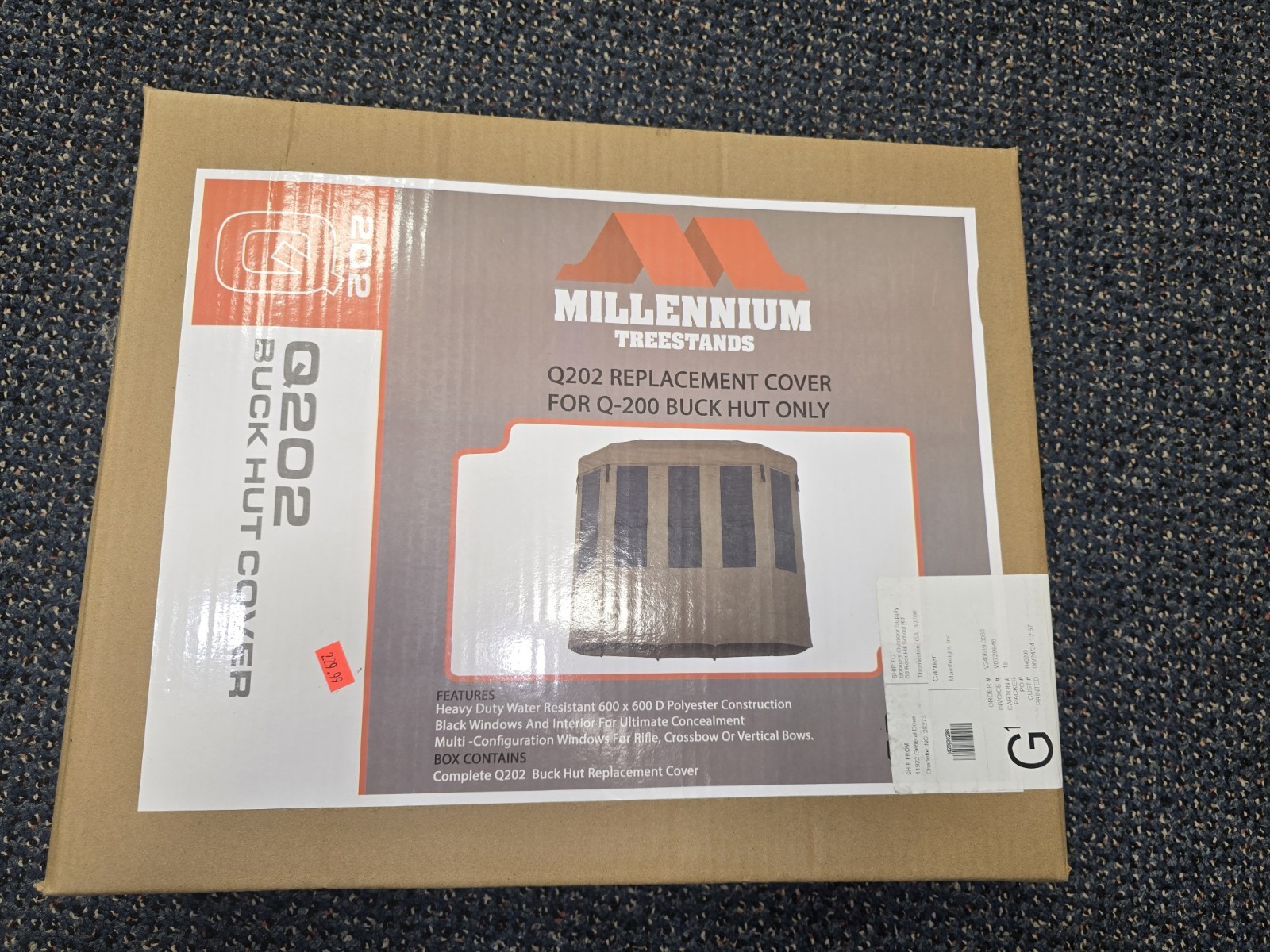 Millennium Q202 Buck Hut Cover