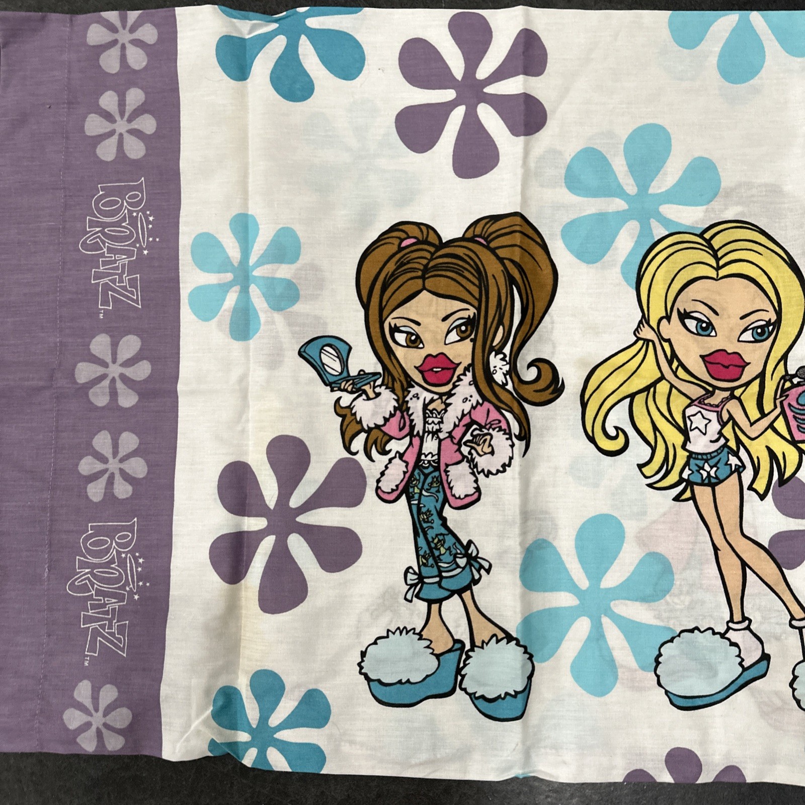 1 Vintage BRATZ Dolls Reversible Pillow Case {Fabric}