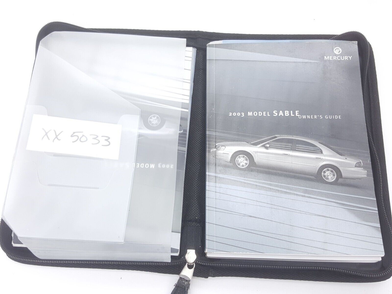 2003 MERCURY SABLE Original Manual / User Guide / Owner Operator Book
