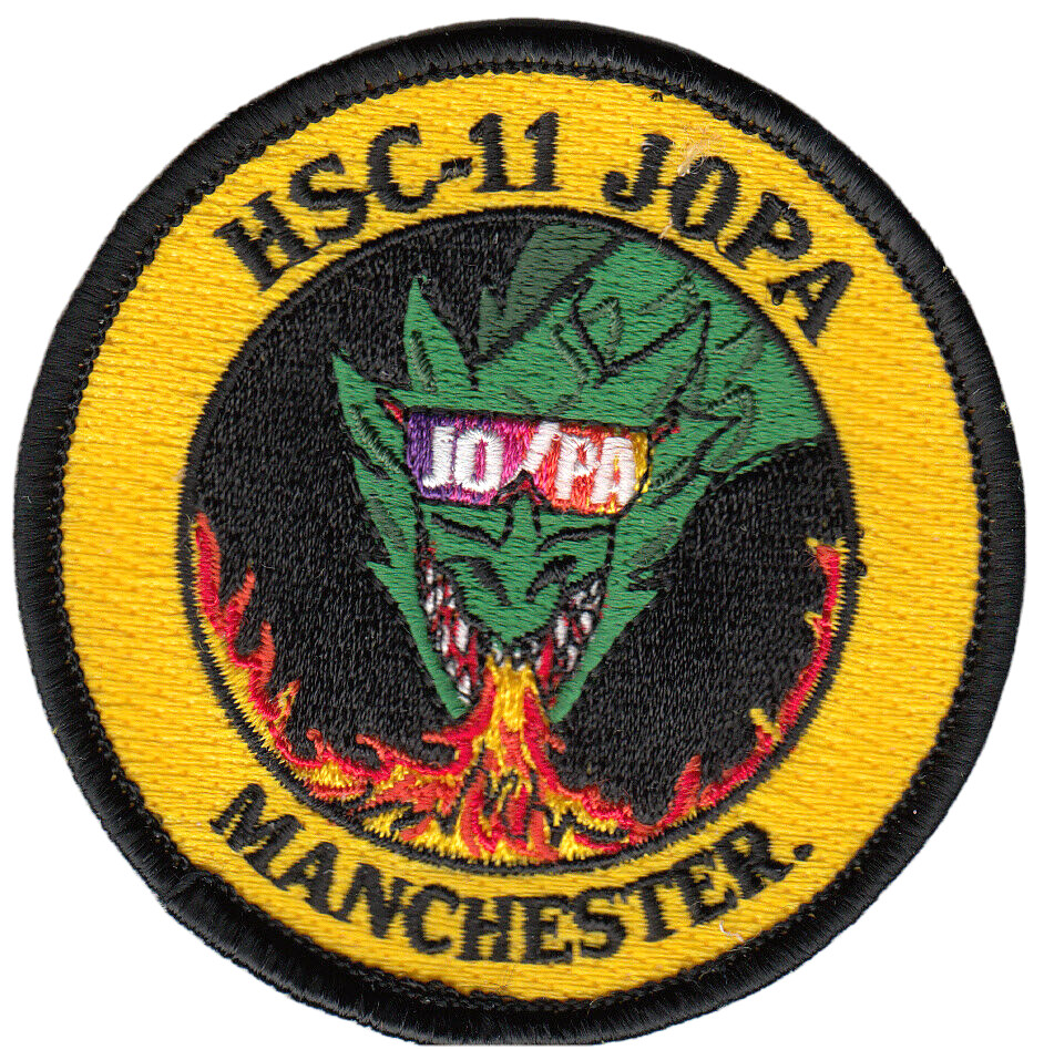 HSC-11 JOPA MANCHESTER SHOULDER PATCH