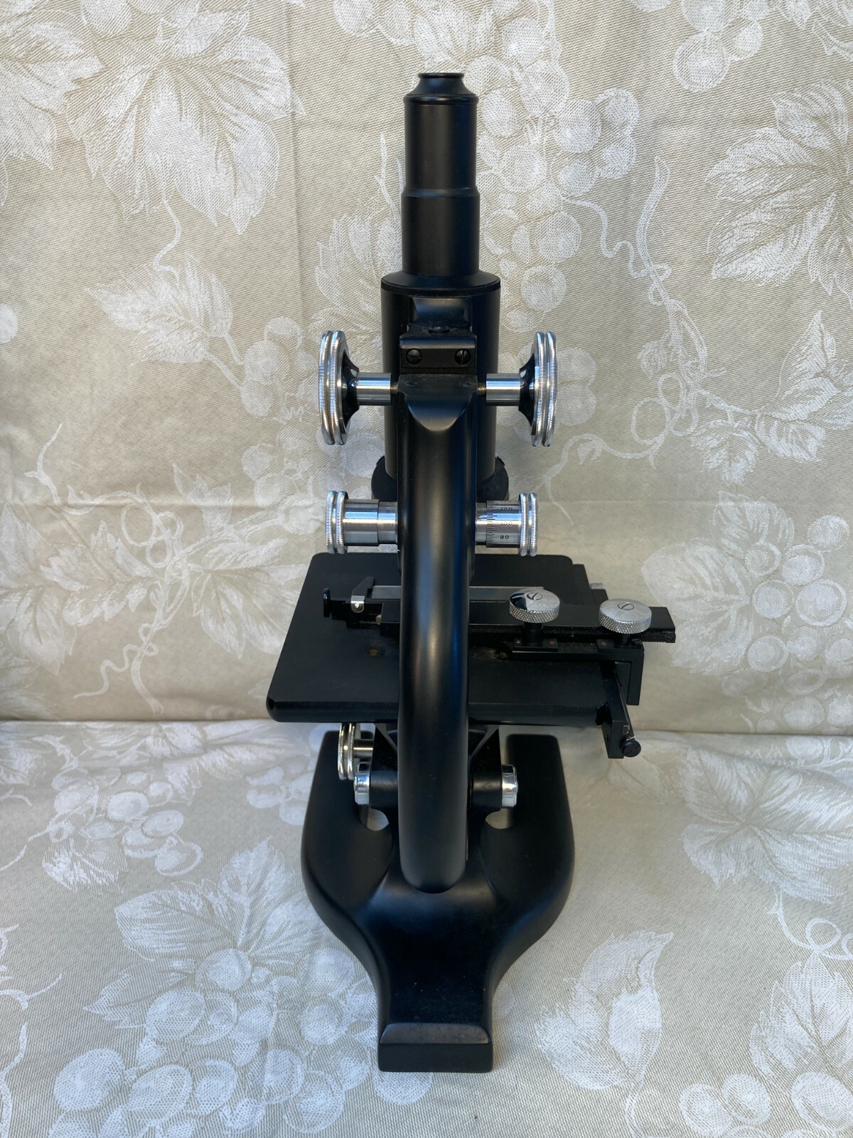 Vintage Spencer Monocular Microscope w/ Case Multiple Lenses