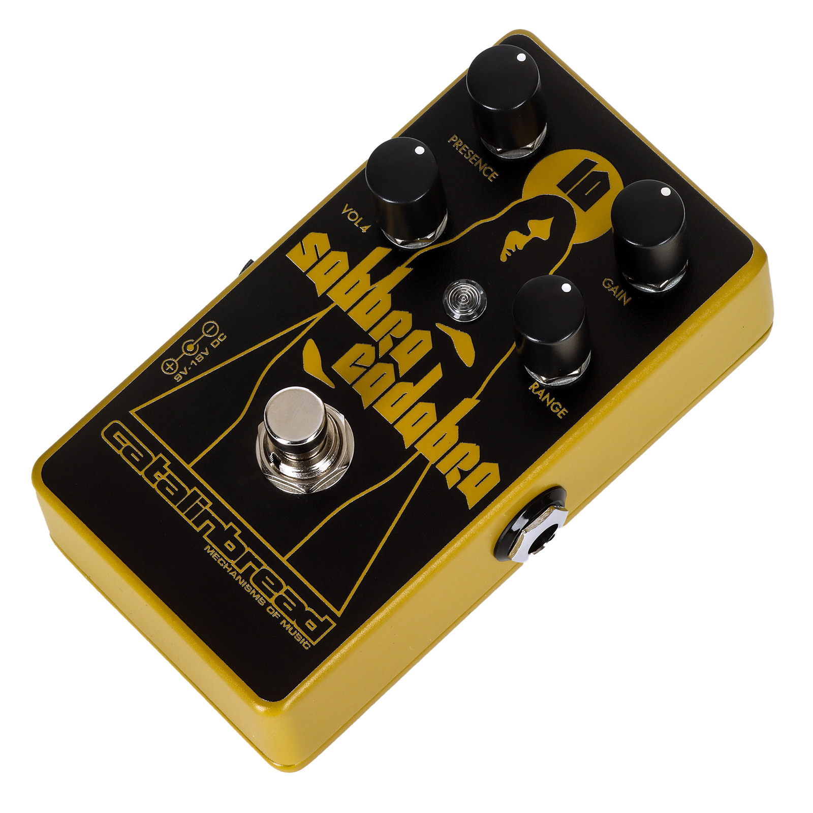 Catalinbread Sabbra Cadabra 10th Anniversary Overdrive Pedal - Yellow