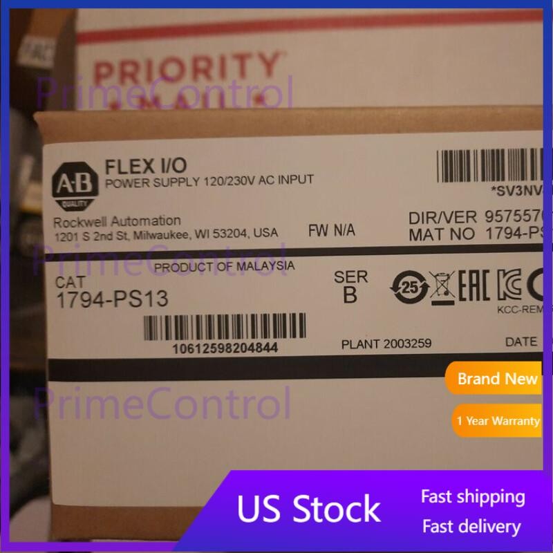 2022 Newest AB 1794-PS13 Power Supply Module In Box In Stock US Free Tax