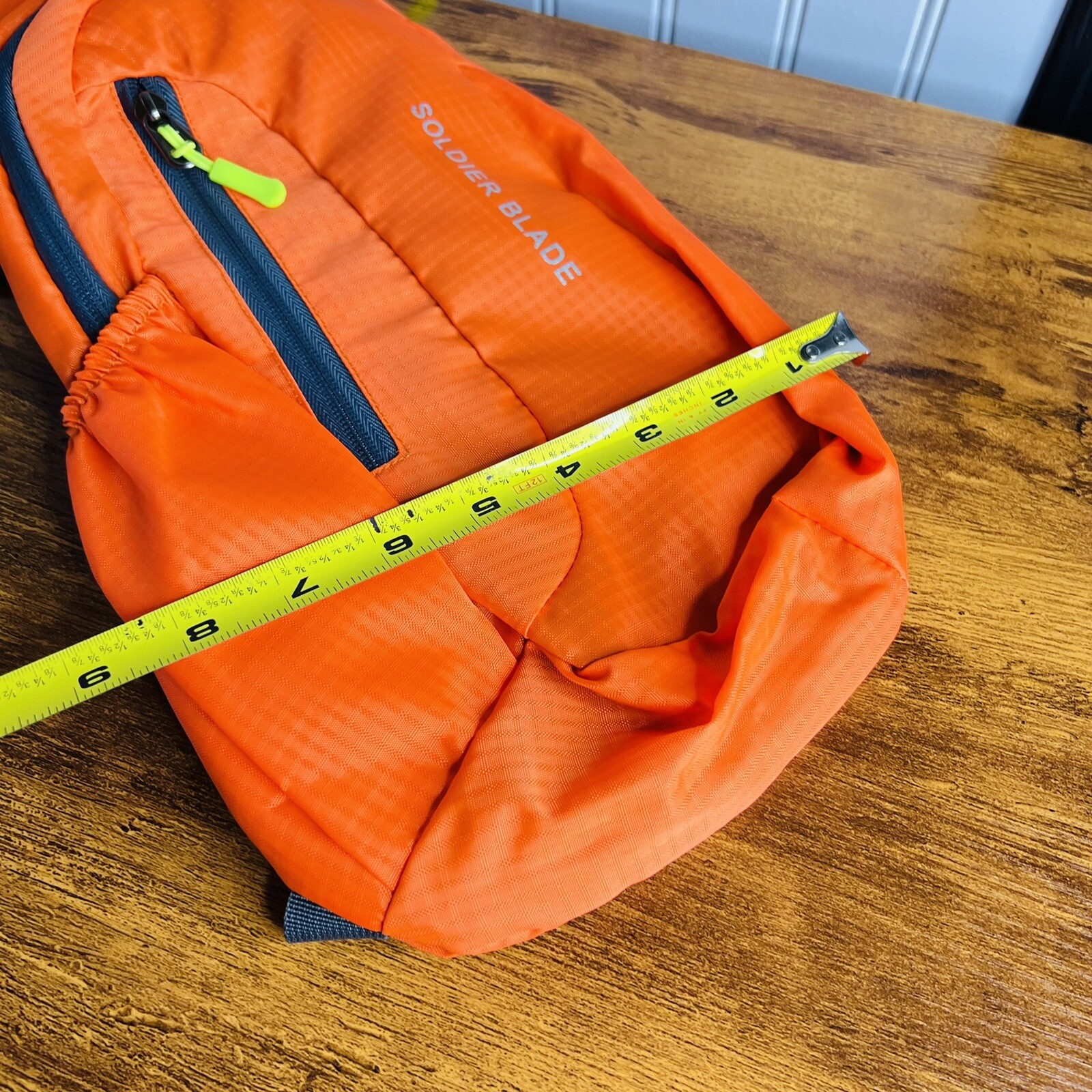 Soldier Blade Waterproof Sling Shoulder Bag Backpack Adjustable Strap Orange