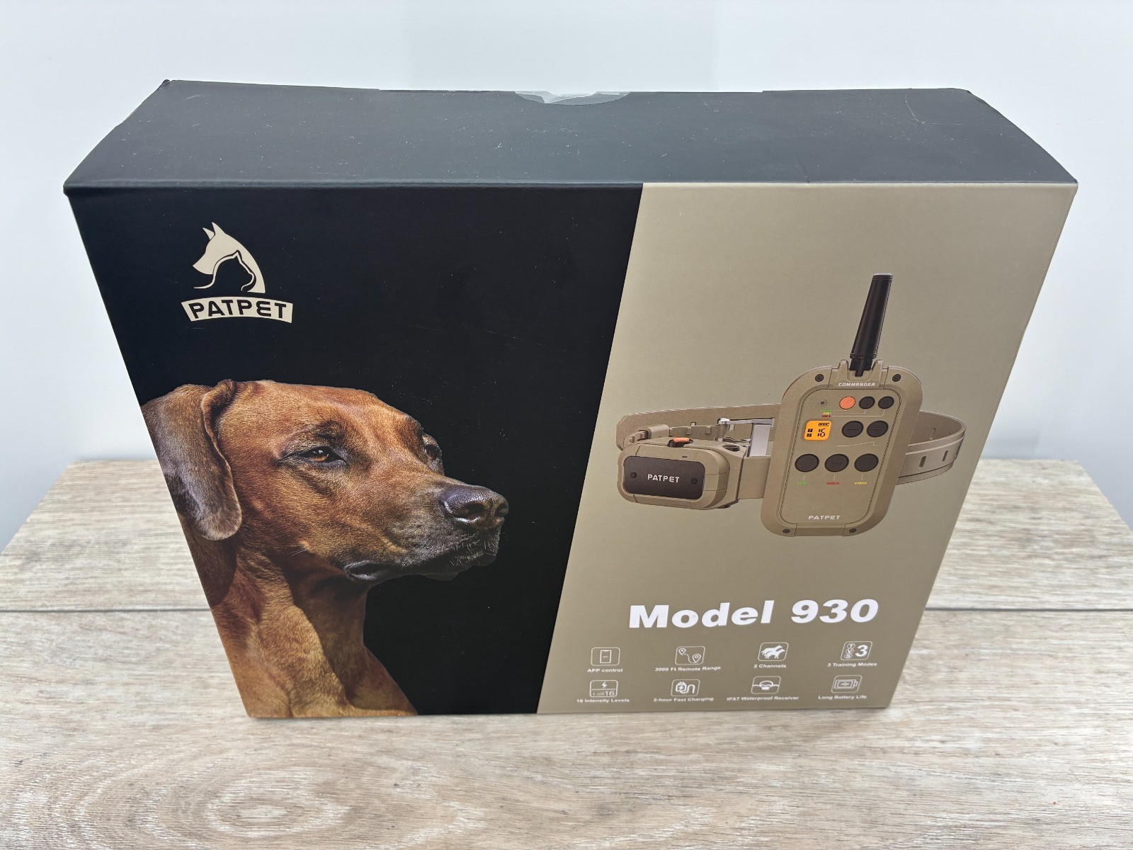 Patpet Dog Training Shock Collar with Remote Model 930 App Control 3000ft Range