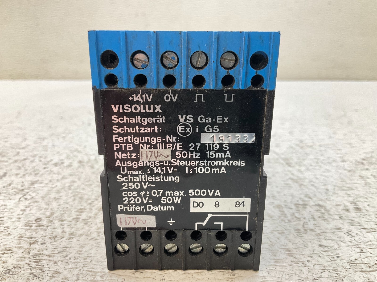 Visolux VS Ga-Ex Control Unit VSGaEx New (TB)