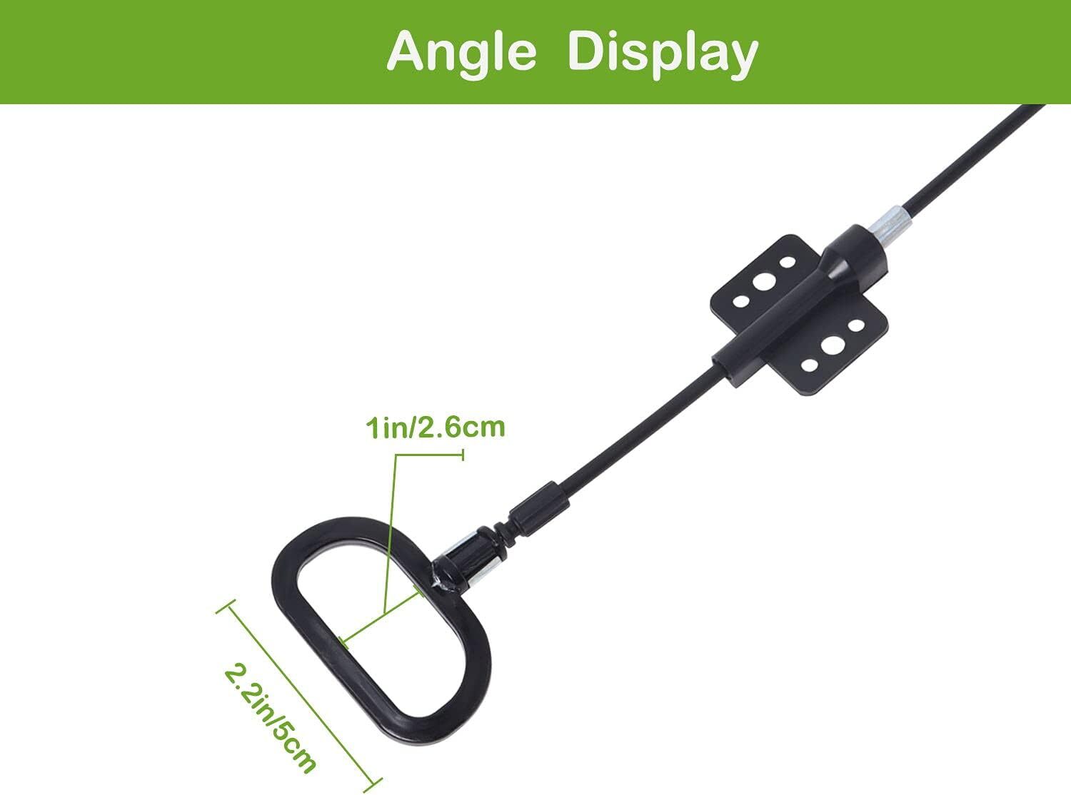 44.5" Recliner Pull Cable – Universal Replacement D-Ring Handle for Sofa Chair